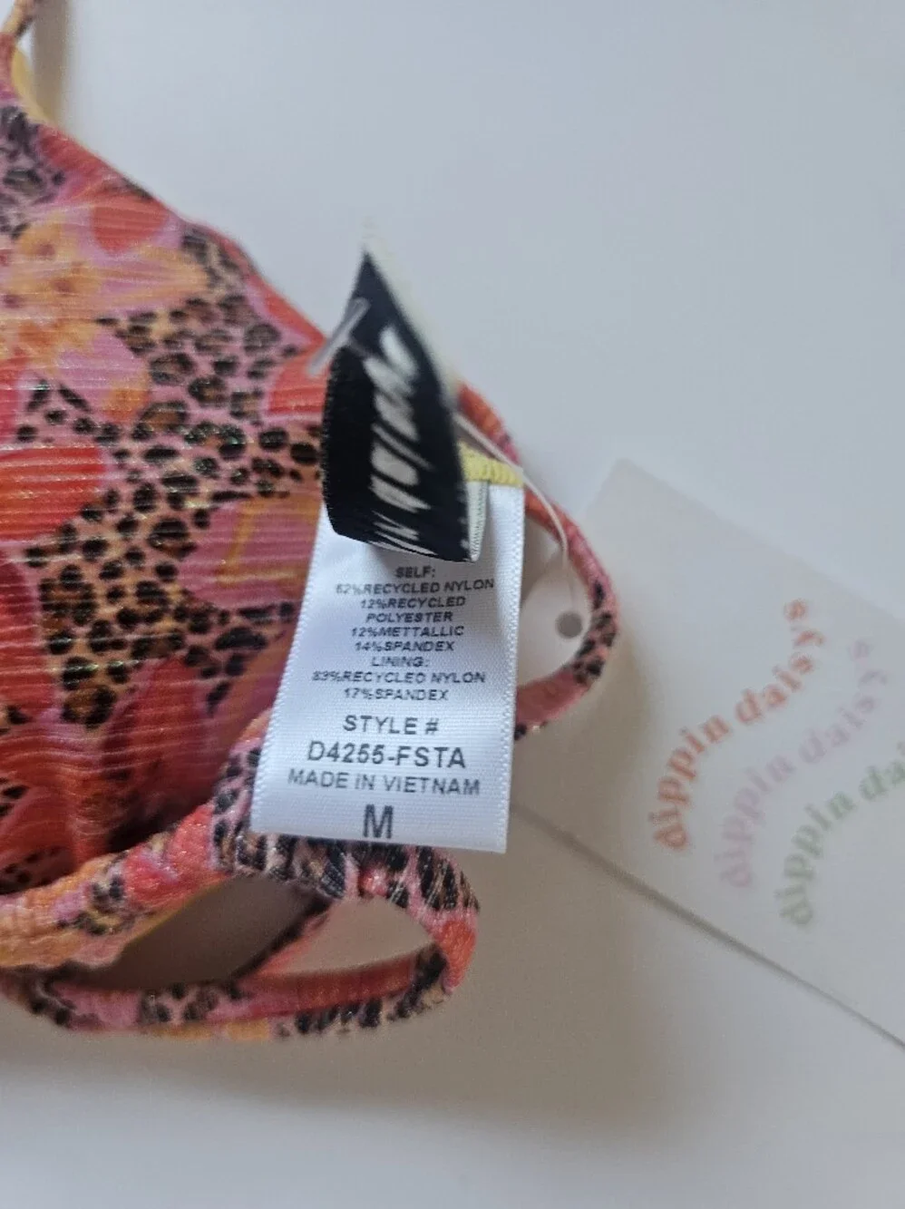 Dippin' Daisy's Bondi Cheeky Bikini Bottom & Top Set M NWT